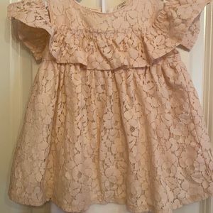 Beautiful peach lace off shoulder blouse and pants